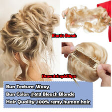 100% Real Remy Human Hair Bun