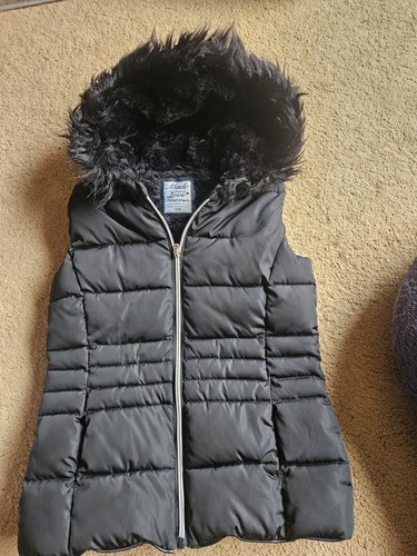Girls padded black - black, with