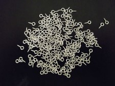 100 to 2000 Small Tiny Metal Screw Eye Eyepins Head Pins Crafts Loop Hooks