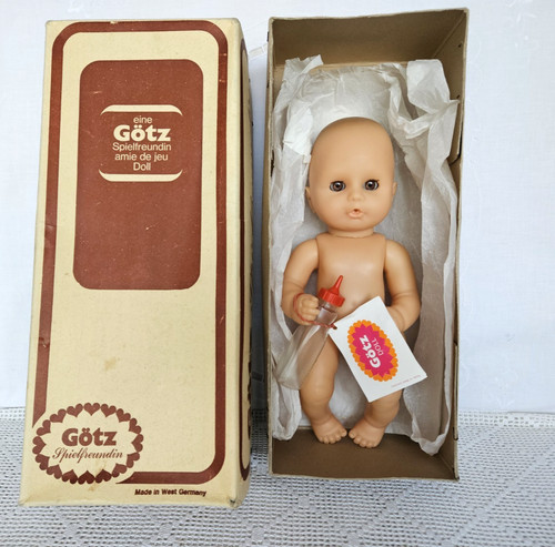Vintage gotz baby boy doll - gotz,