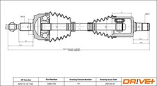 DP2110.10.1792 DRIVE SHAFT