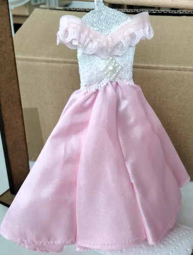 Dolls house dress - dolls, on