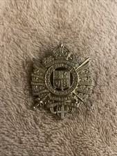 London rifle Brigade South Africa cap badge WW1 honours - B2