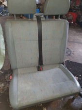 rear van seat crew cab Vw T4 transit vivaro seat belts 