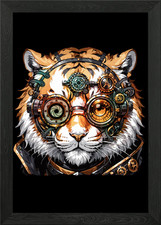 Tiger Head Gift Steampunk