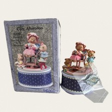 Vintage Enesco Action Musical Cozy Afternoon music box time to remember 