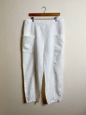 SAHARA Linen Trousers White