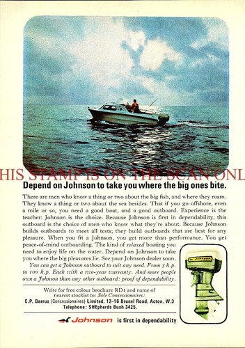 Johnson outboard motors range - johnson,