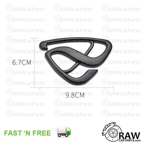 Black large front bumper - black,