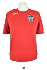 UMBRO England Football T-Shirt size LB Boys Red Outdoors Outerwear Sportswear