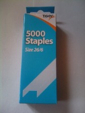 box of 5000 staples size 26/6