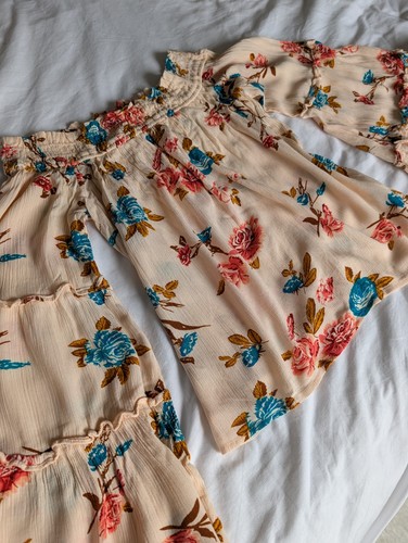 Off the shoulder - off, floral