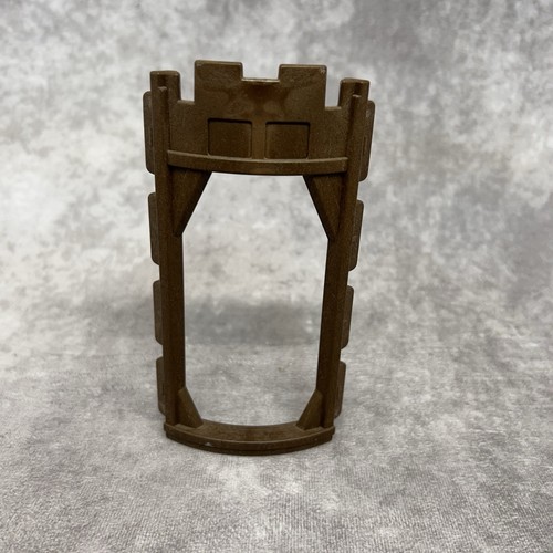 Playmobil castle curved brown - castle,