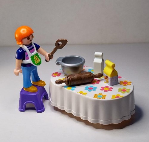 Playmobil table stool - playmobil, table,