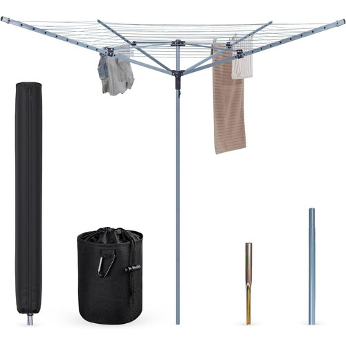 Rotary washing line 60m - washing, arm