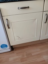 Fitted Fridge and Fitted Freezer With Doors, Collection Only.