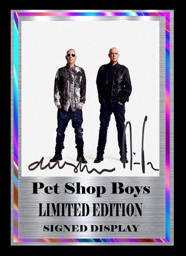 Pet shop boys signed - pet,