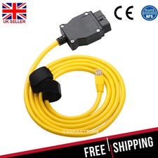 For BMW Ethernet to OBD Enet Cable E-SYS IcoM Coding F/G-Series RJ45