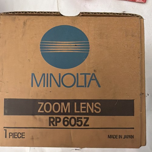 Minolta type 23x - 23x-50x, zoom