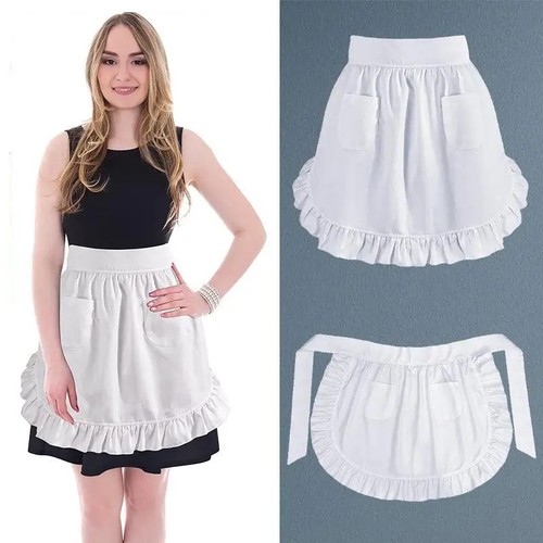 Women lace half waist - waist, apron