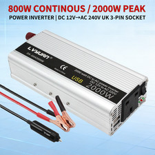 800W/2000W Power Inverter 12V
