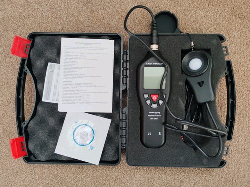 Digital data logging lux light - lux,