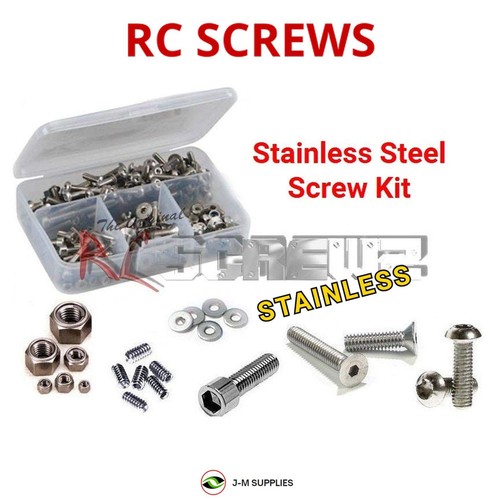 Rcscrewz stainless screw kit - screw,