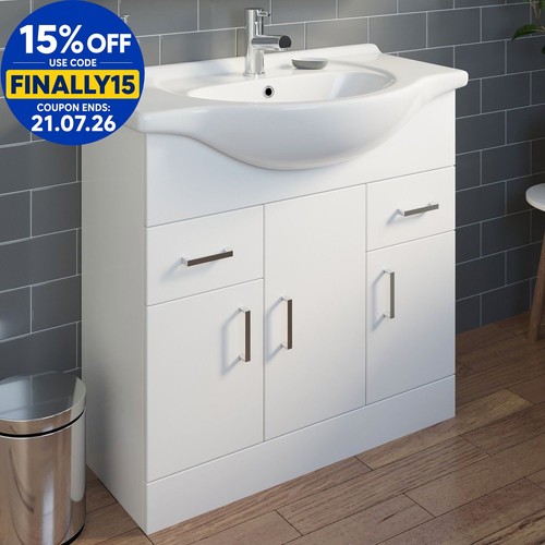 850mm bathroom vanity - 850mm,