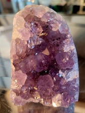 Natural Amethyst Druze Geode