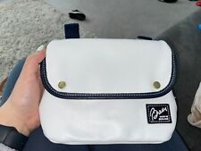 Avon White Leather Mini Brady Bag Brand New With Tags 
