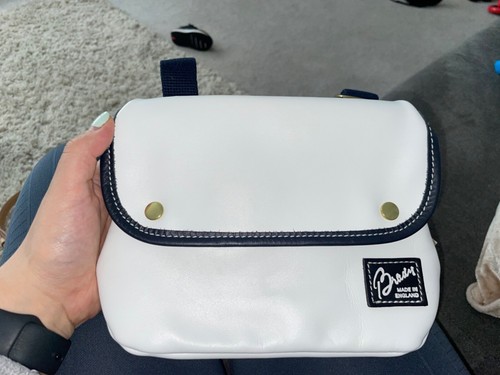 Avon white leather mini brady - mini,
