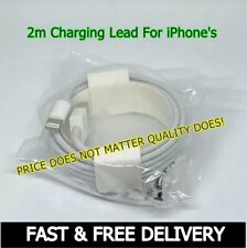 Genuine 2M iPhone 6 7 8 SE XS XR 11 12 13 14 PRO MAX USB Charging Cable Charger