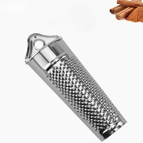 Stainless steel nutmeg grater - stainless,