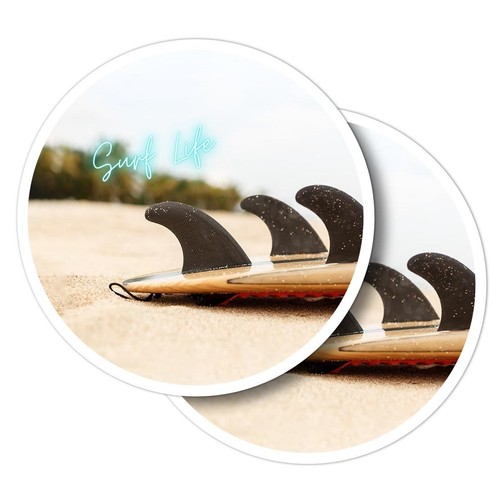 Vinyl stickers surf - surf, life