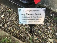 Personalised Memorial Plaque