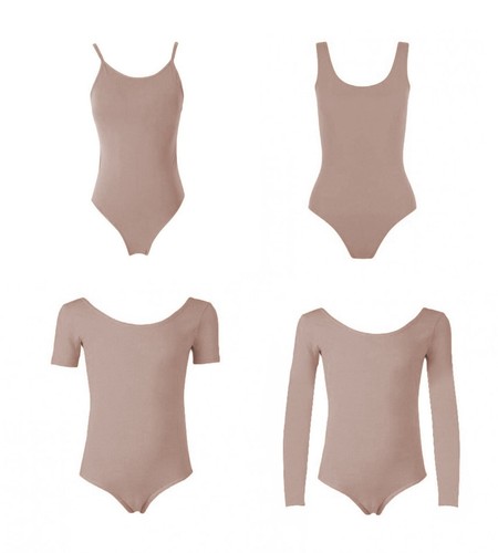 Girls kids tan nude cotton - cotton, low
