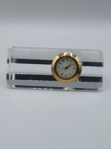 Vintage glass quartz miniature - quartz,