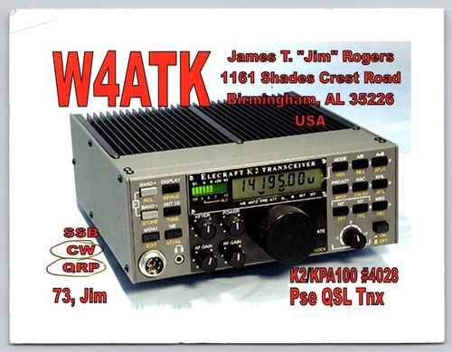 W4atk elecraft transceiver - w4atk,