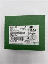 Schneider 100amp 4 POLE RCD 30MA TYPE A A9R21491 BNIB  VAT INC