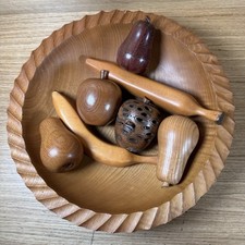 Handmade Wood Turned Bowl with