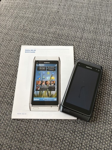 Nokia black mobile - n8, n8-00