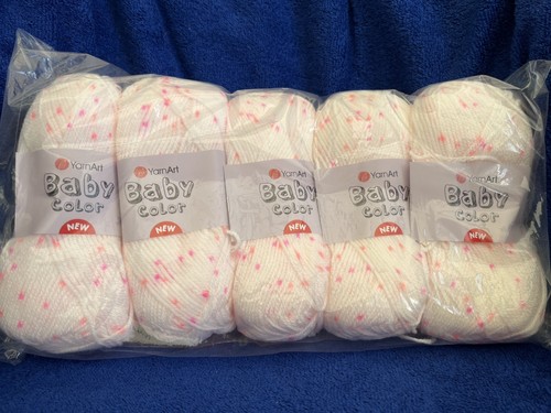 50g balls yarnart baby - of,