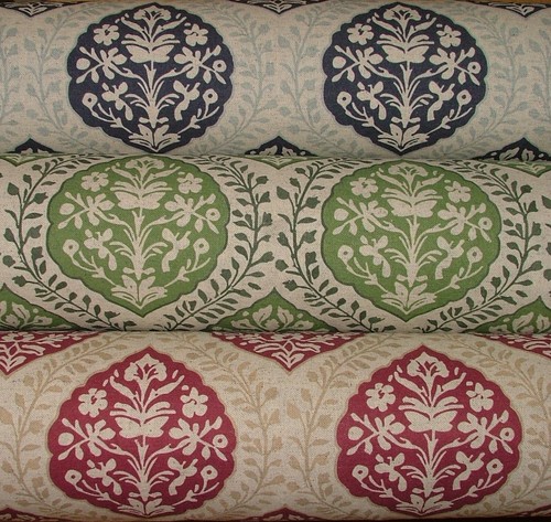 Linen blend curtain fabric - linen,