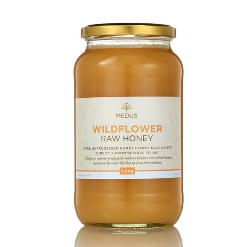 Wildflower raw honey from - wildflower,
