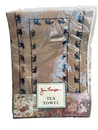 Jim thompson tea towel - towel, thai
