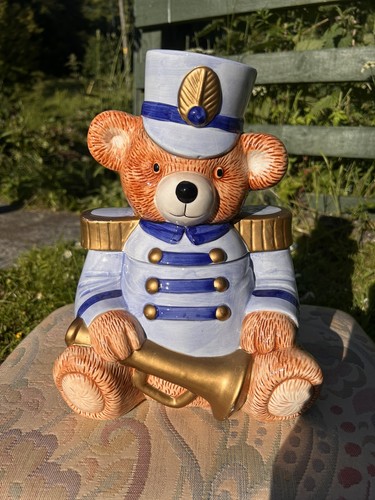 Vintage teddy bear toy soldier - vintage,