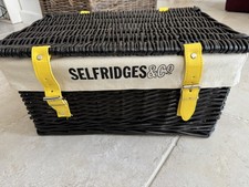 Selfridges Empty Hamper Basket