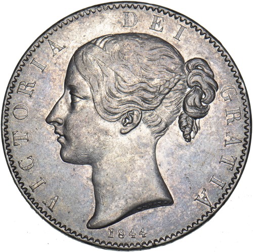 1844 crown - crown, (cinquefoil