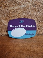 Vintage Royal Enfield Cycle Shop Showcard Price Tag Bicycle