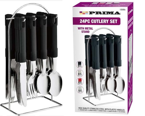 Pcs cutlery set stainless - 24,
